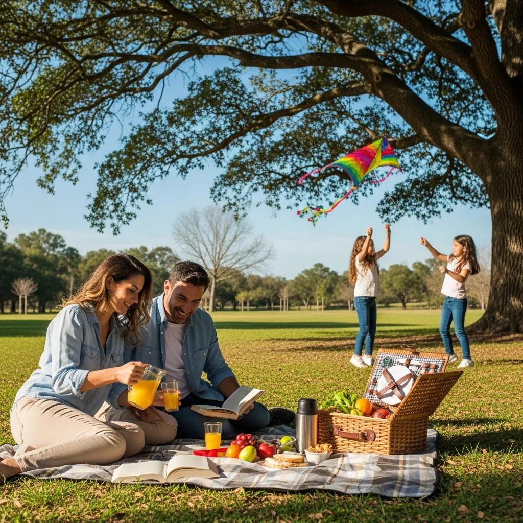 Family enjoying a picnic, representing wealth protection and financial security