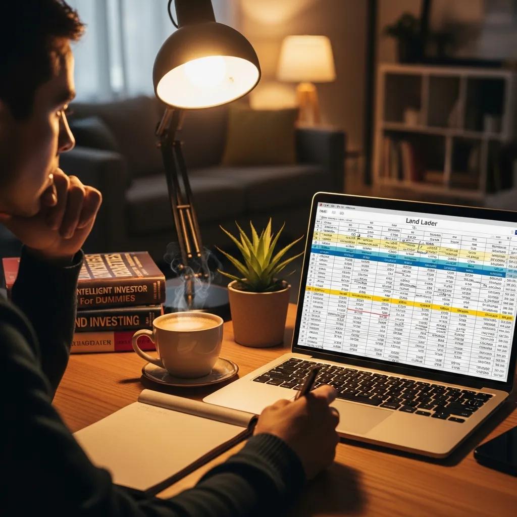 Person mapping out a bond ladder strategy at a home desk