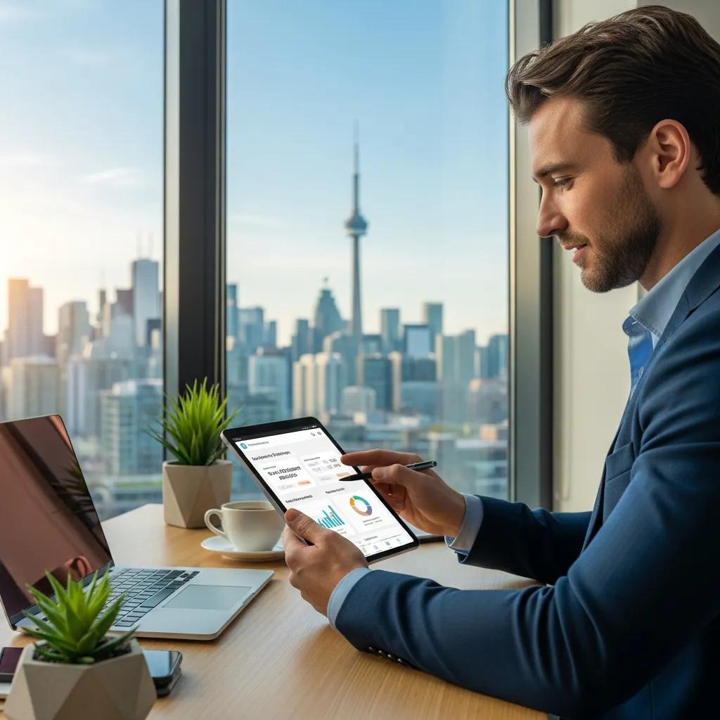 Young professional exploring tax-efficient investment strategies in Ontario