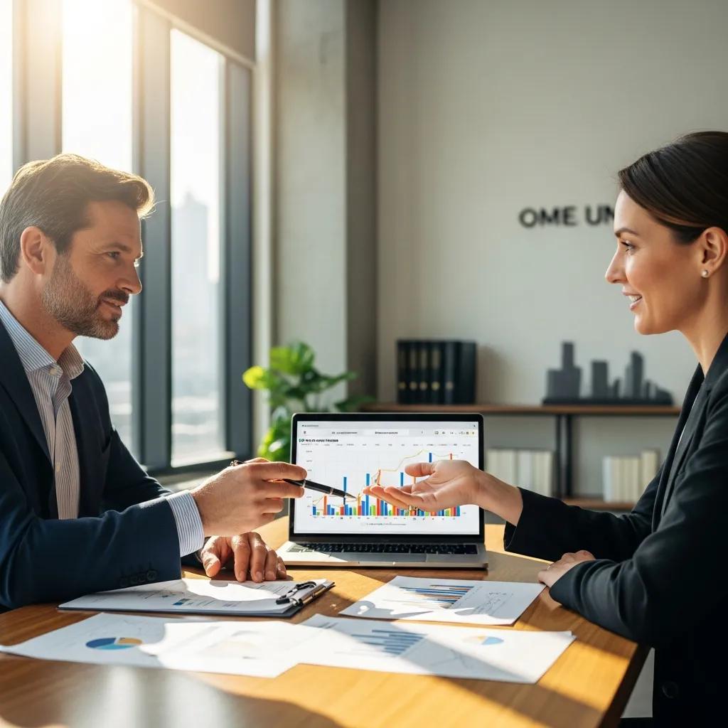 High earner discussing tax-efficient strategies with a financial advisor